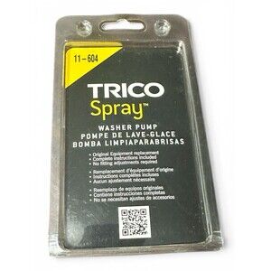 TRICO Spray Windshield Washer Pump (11-604) Fits Ford, Honda, Hyundai, KIA, MORE